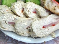Фаршированное куриное филе