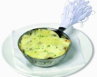 Жульен с грибами и курицей
